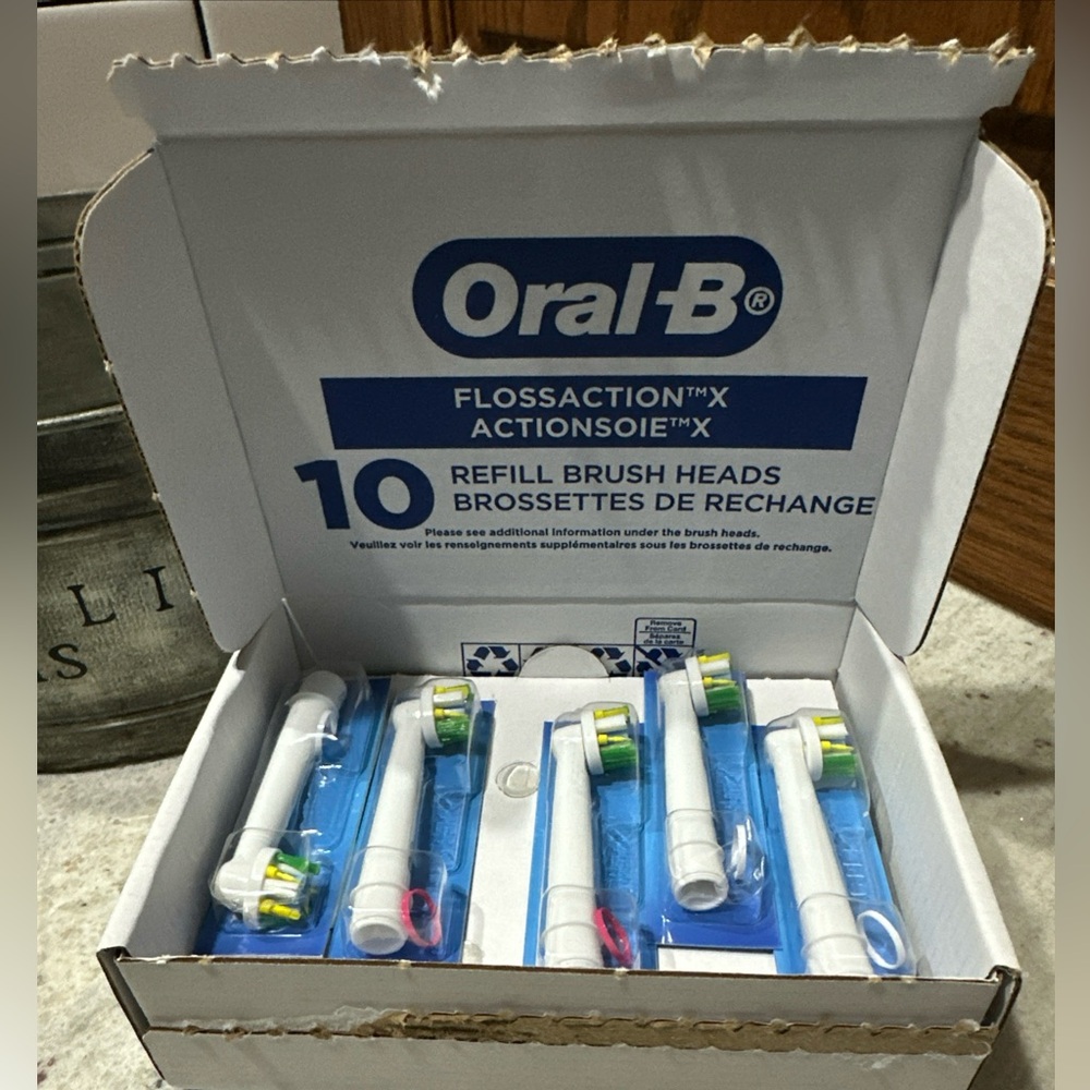 Oral-B FlossAction Refill Brush Heads - White